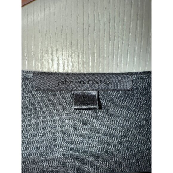 NWOT JOHN VARVATOS Artisan Cold Water Dyed V-Neck Sweater Sz Large - Picture 6 of 12